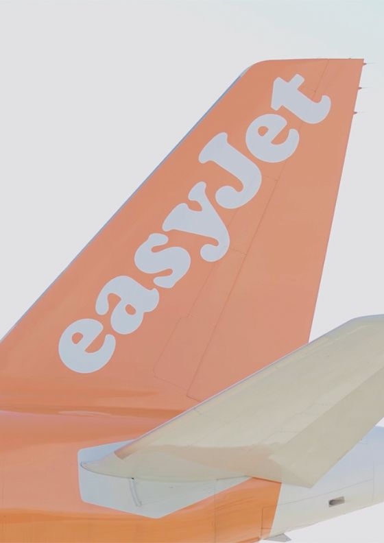 Détail avion Easyjet