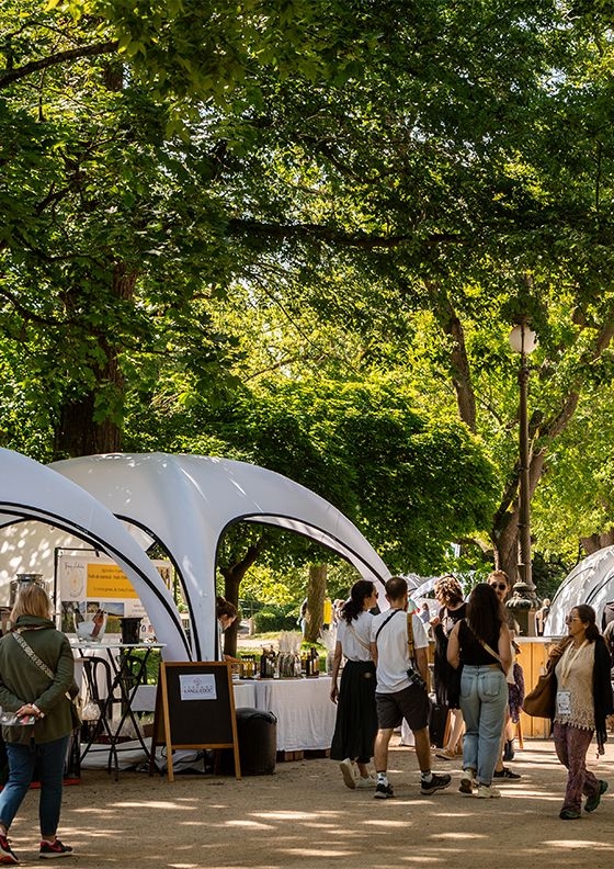 Vue d'un stand - Festival du Bien Manger Toulouse