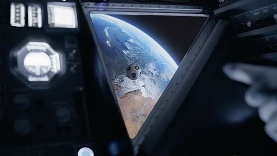 Ballon dans l'espace depuis l'ISS - Extrait Film maillot NIKE - Toulouse Football Club