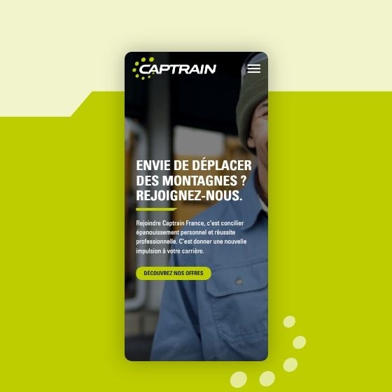 Accueil mobile du site captrain.fr